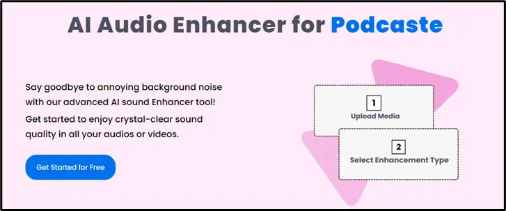 AI Audio Enhancer for Podcaste