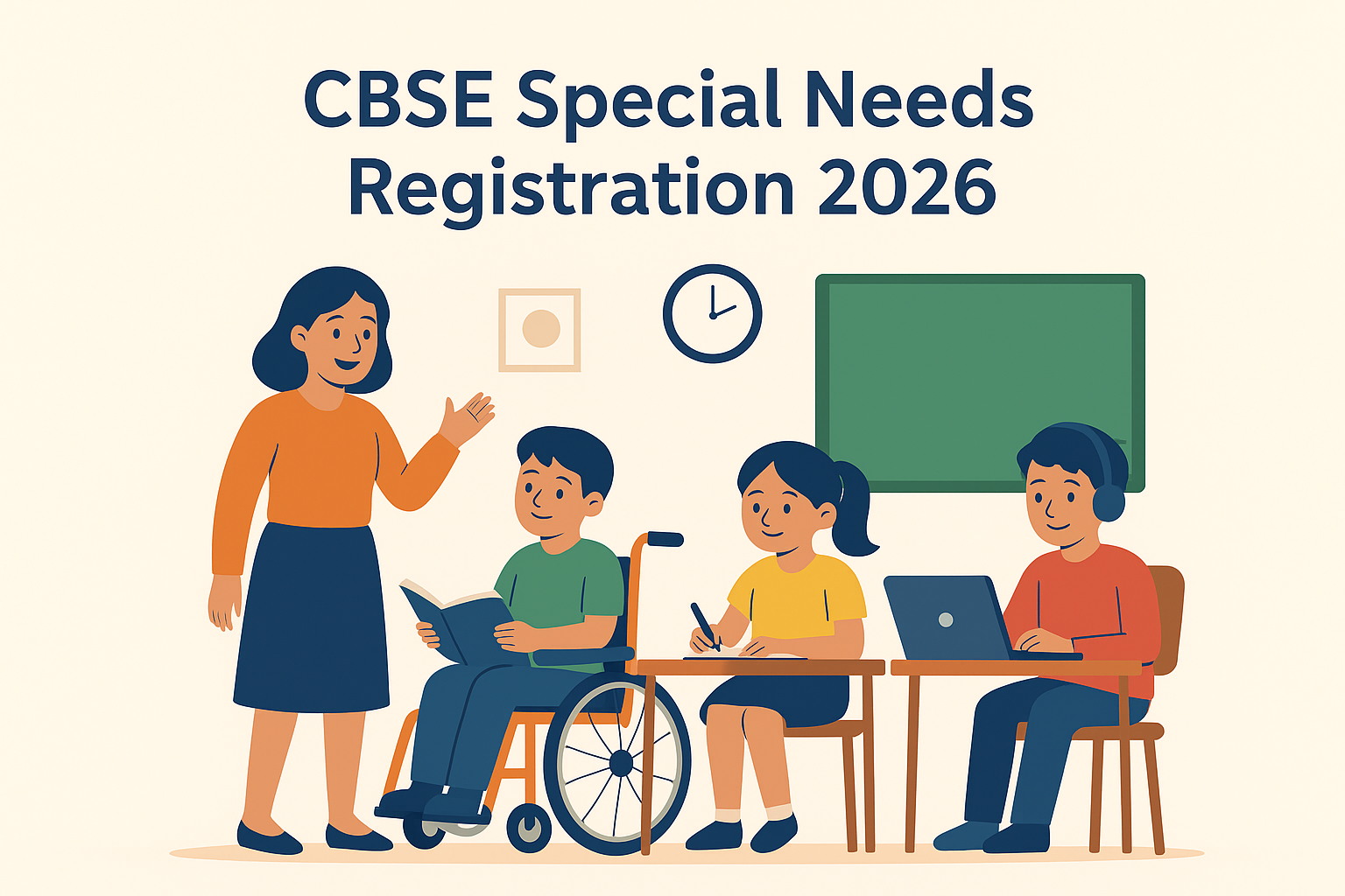 CBSE Launches Registration Portal for Students with Special Needs: A Step Towards Inclusive Exams
