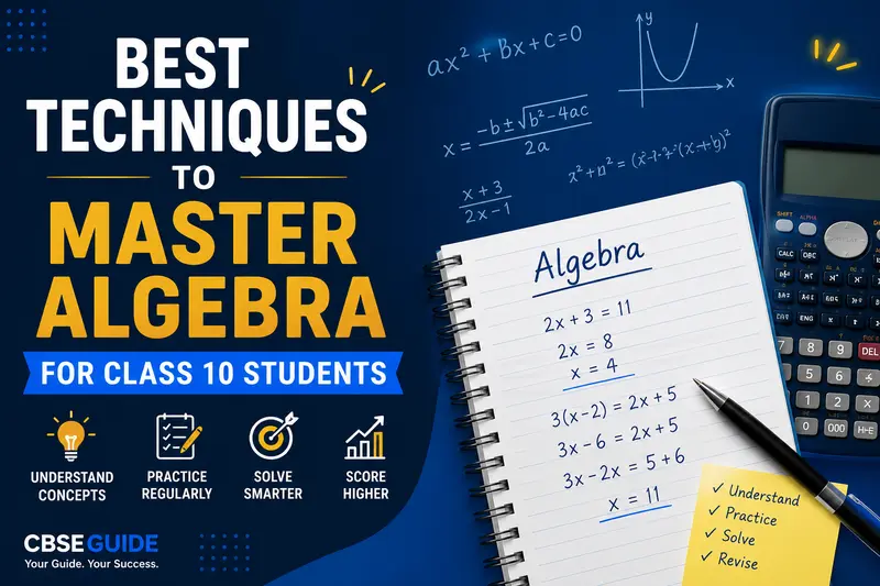 master algebra for class 10